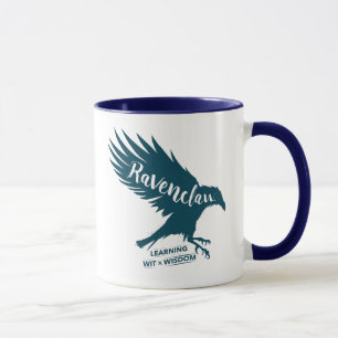 Caneca Harry Potter   Silhueta da RAVENCLAW™ Tipografia
