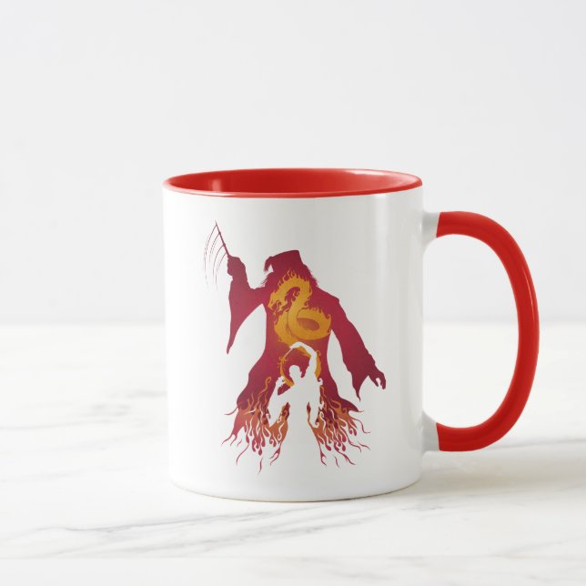Caneca Harry Potter | Silhueta Dumbledore (Direita)