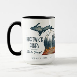 Caneca Hartwick Pines State Park Souvenir Gift