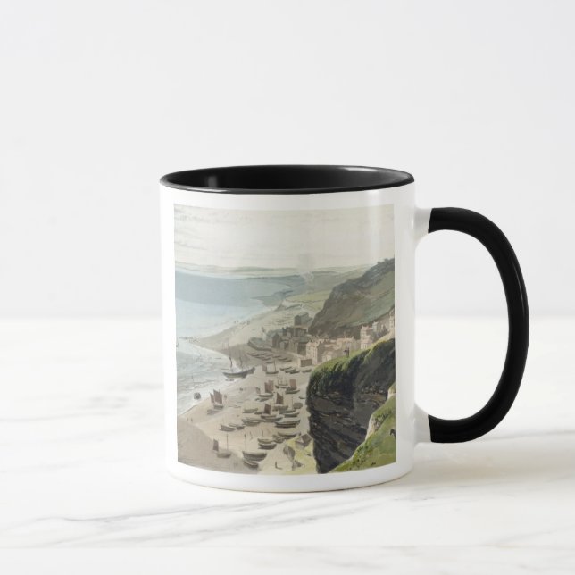 Caneca Hastings, do penhasco do leste, 'de uma viagem (Direita)
