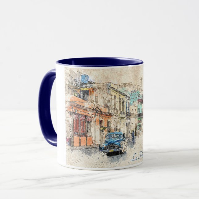 Caneca Havana, Cuba Combo Mug (Frente Esquerda)