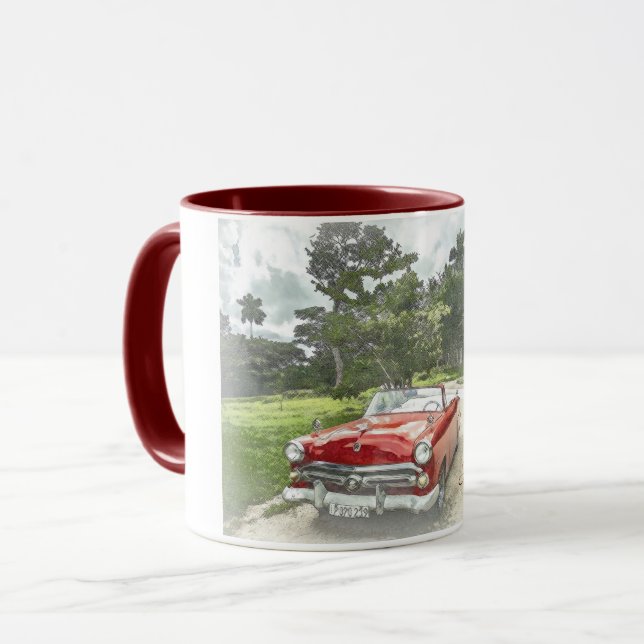 Caneca Havana, Cuba Combo Mug (Frente Esquerda)