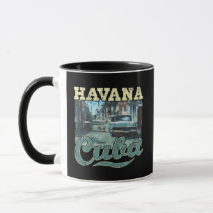Caneca Havana Cuba Grafite Street Art - Love Habana
