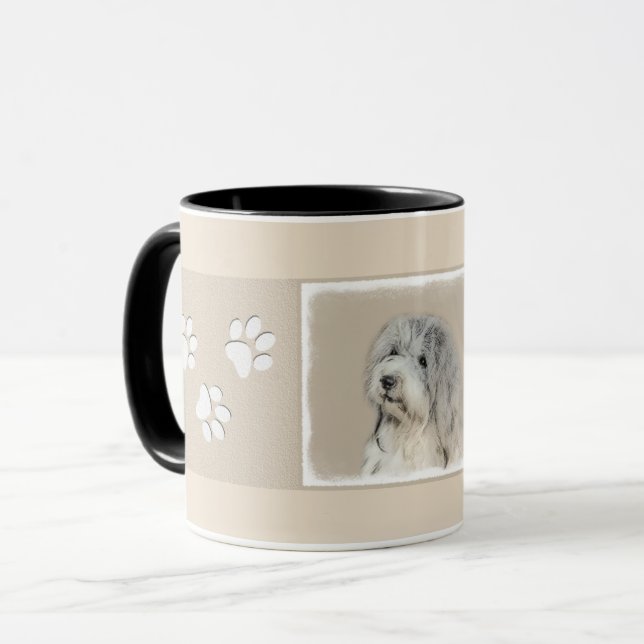 Caneca Havanese (Gold Sable) Painting - Original Dog Art (Frente Esquerda)