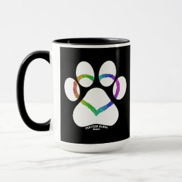 Caneca Hawaii Practice Aloha - Gatinho Love Rainbow