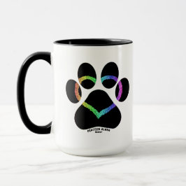 Caneca Hawaii Practice Aloha - Gatinho Love Rainbow
