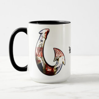 Caneca Hawaii Tribal Hook HIFlag