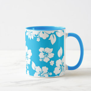 Caneca Hawaiian azul