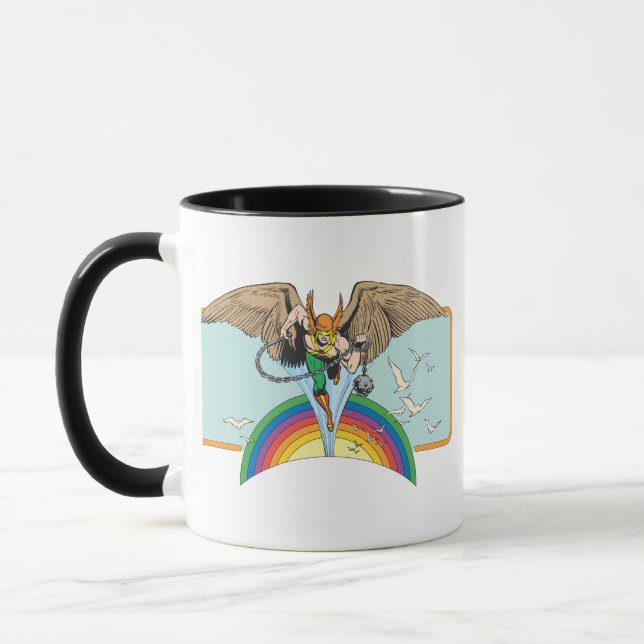 Caneca Hawkman Voa Através de Sky (Esquerda)