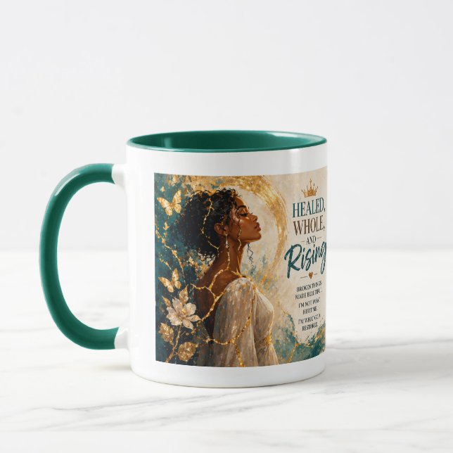 Caneca Healed, Whole, And Rising (Esquerda)