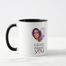 Caneca Heart Frame Teacher Appreciation Mug