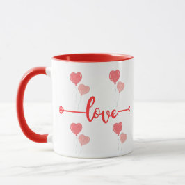 Caneca Heart Love Modern Art