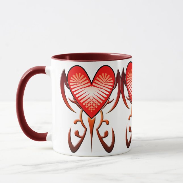 Caneca HeartWingza Mug (Esquerda)