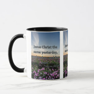 Caneca Hebraico - Escritura de Bíblia 13:8 KJV - Pic Dois