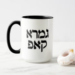 Caneca Hebraico Gemara Kup Engraçado Talmud Scholar Mug<br><div class="desc">Se quer que ele tenha um Kup Gemara, dê-lhe um! Gemara Kup é Yiddish para alguém que tem uma mente analítica, o tipo de inteligência adequada para um rigoroso estudo de Gemara (Talmud). Um verdadeiro "kup Gemara" só é adquirido através de anos de estudos sérios. Mas para a ajuda cafeinada...</div>