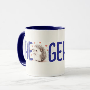 Caneca Hedgehugs! Cãibra De Café De Chapéu Bonito, Chá