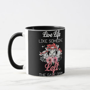Caneca Heifer Cow Vive A Vida Como Alguém Deixou O Portão