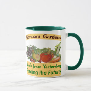 Caneca Heirloe Gardens Green dizendo