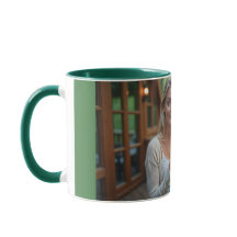 Helena Chevalier Aproveitando Café/ Floresta Balco