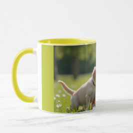 Caneca Helena Chevalier & Puppy: Felicidade gratuita na n