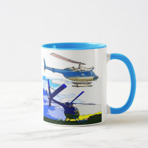 Caneca Helicópteros clássicos