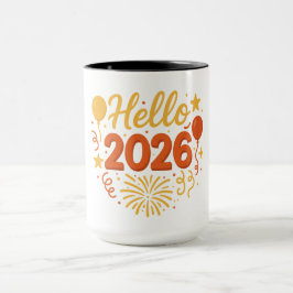 Caneca Hello 2026