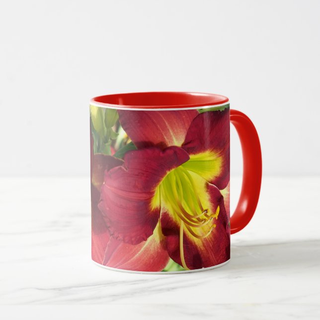 Caneca Hemerocallis (Frente Esquerda)