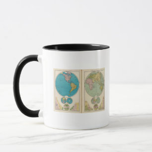 Caneca Hemisfério Ocidental e Oriental