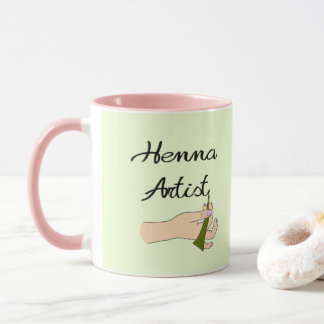 Caneca Henna Artist com Henna Cone