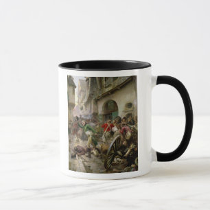 Caneca Henri de La Rochejaquelein na batalha de