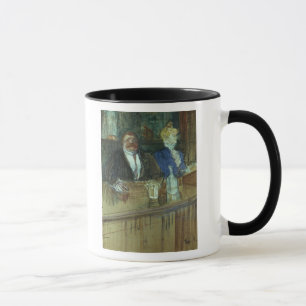 Caneca Henri de Toulouse-Lautrec no bar: O
