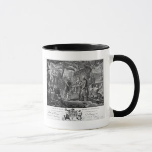 Caneca Henri IV Frederick de reconciliação William II
