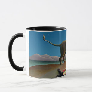 Caneca Henri Rousseau - A Cigana Adormecida