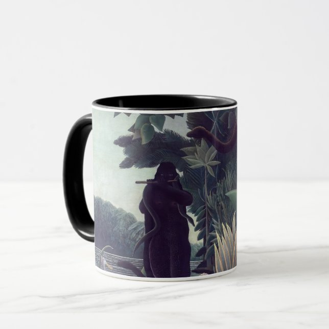Caneca Henri Rousseau - A Encantadora de Serpentes (Frente Esquerda)