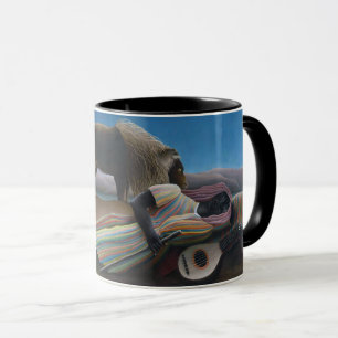 Caneca Henri Rousseau - O Cigano Que Dorme