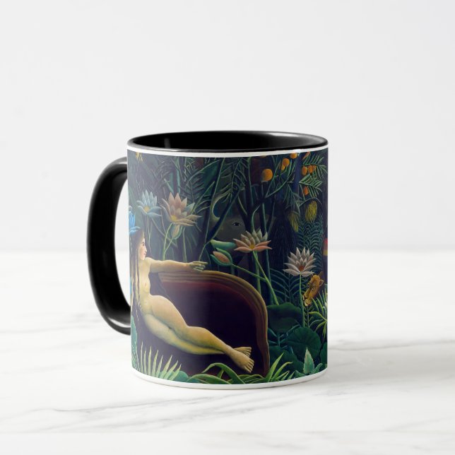 Caneca Henri Rousseau - O Sonho / Le Reve (Frente Esquerda)