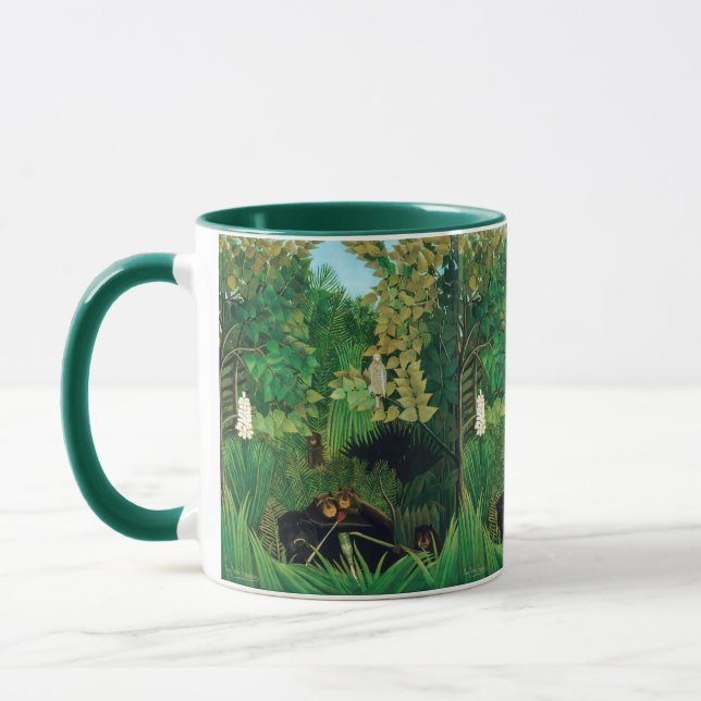 Caneca Henri Rousseau - Os Jesters Feliz (Esquerda)