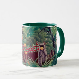 Caneca Henri Rousseau - Paisagem Exótica