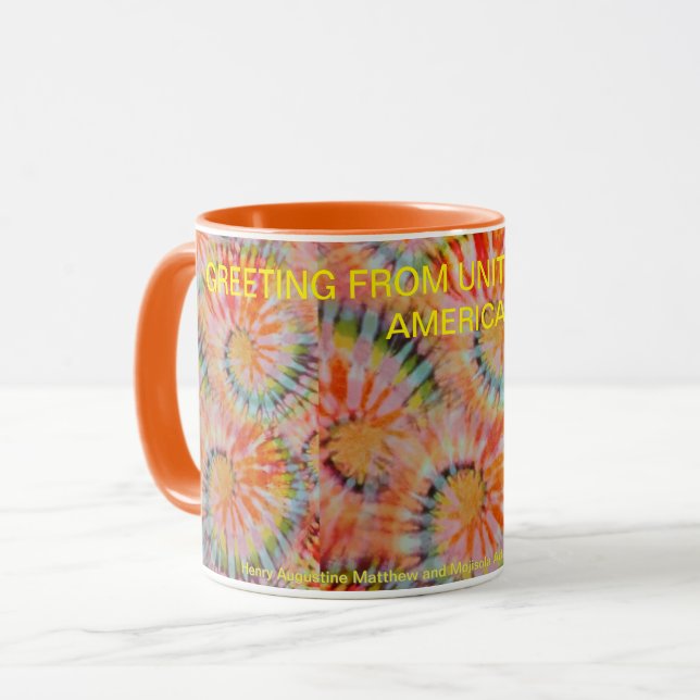 Caneca Henry Augustine Matthew & Mojisola Adeola Gbadamos (Frente Esquerda)