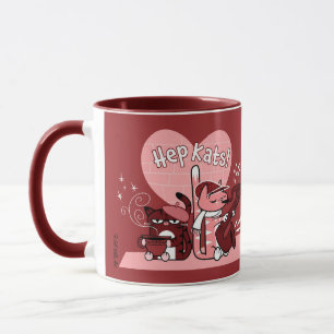 Caneca HEP KATS de Jeff Willis Art
