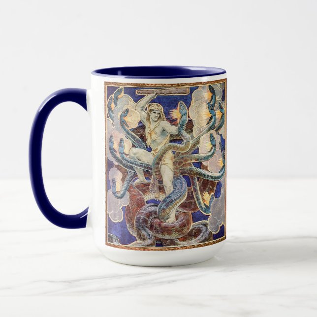 Caneca Hércules e a Hidra (Esquerda)
