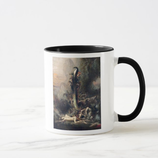 Caneca Hercules e o Hydra de Lernaean (Direita)