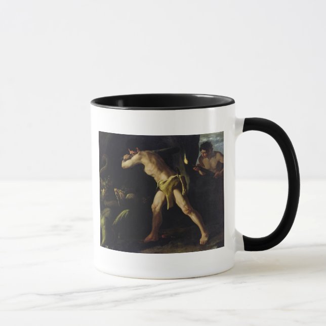 Caneca Hercules que luta com o Hydra de Lernaean (Direita)