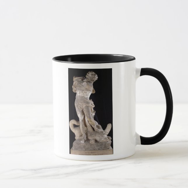 Caneca Hercules que luta o Hydra de Lernaean (Direita)