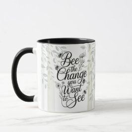 Caneca Heritage Bee a Mudança Que Você Deseja Ver 