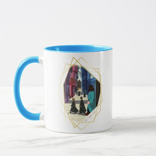 Caneca Hermione, HARRY POTTER™ e Hagrid no Beco de diágon (Esquerda)