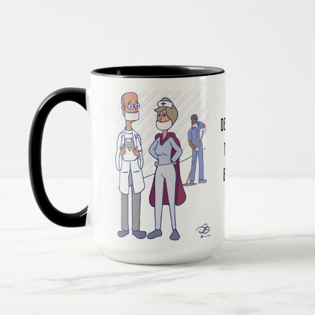 Caneca Hero Classic Large Combo Mug (Esquerda)