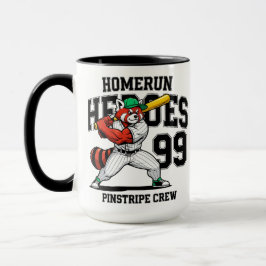 Caneca Heroes da Home Run, Tripulação de Panda Vermelha