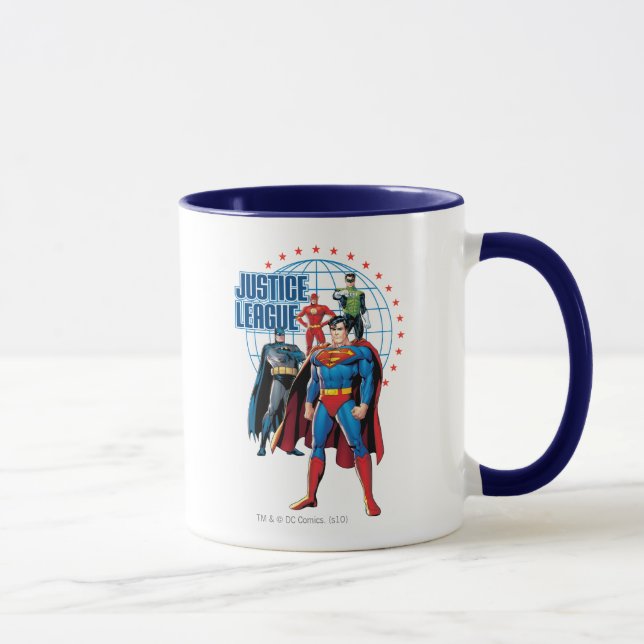 Caneca Heróis Globais da Liga da Justiça (Direita)