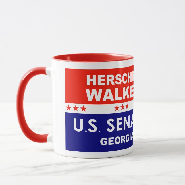 Caneca Herschel Walker US Senate Georgia 2022 (Esquerda)